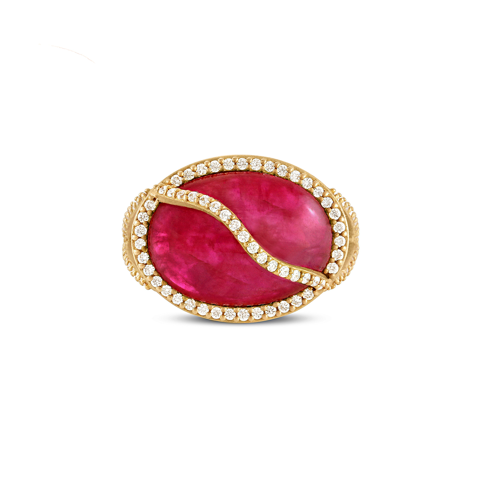 Ruby Cage Ring
