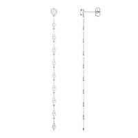 earrings shoulder duster charles colvard earrings shoulder duster charles colvard
