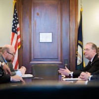 2 Groups met in closed door meetings with legislators to discuss the top issues of the moment 2 Groups met in closed door meetings with legislators to discuss the top issues of the moment