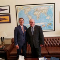 JA Board Chair John Henne and Rep Mike Doyle PA 18 credit Brian Alter JA Board Chair John Henne and Rep Mike Doyle PA 18 credit Brian Alter