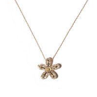 Campbell and Charlotte Juju Flower Charm Necklace