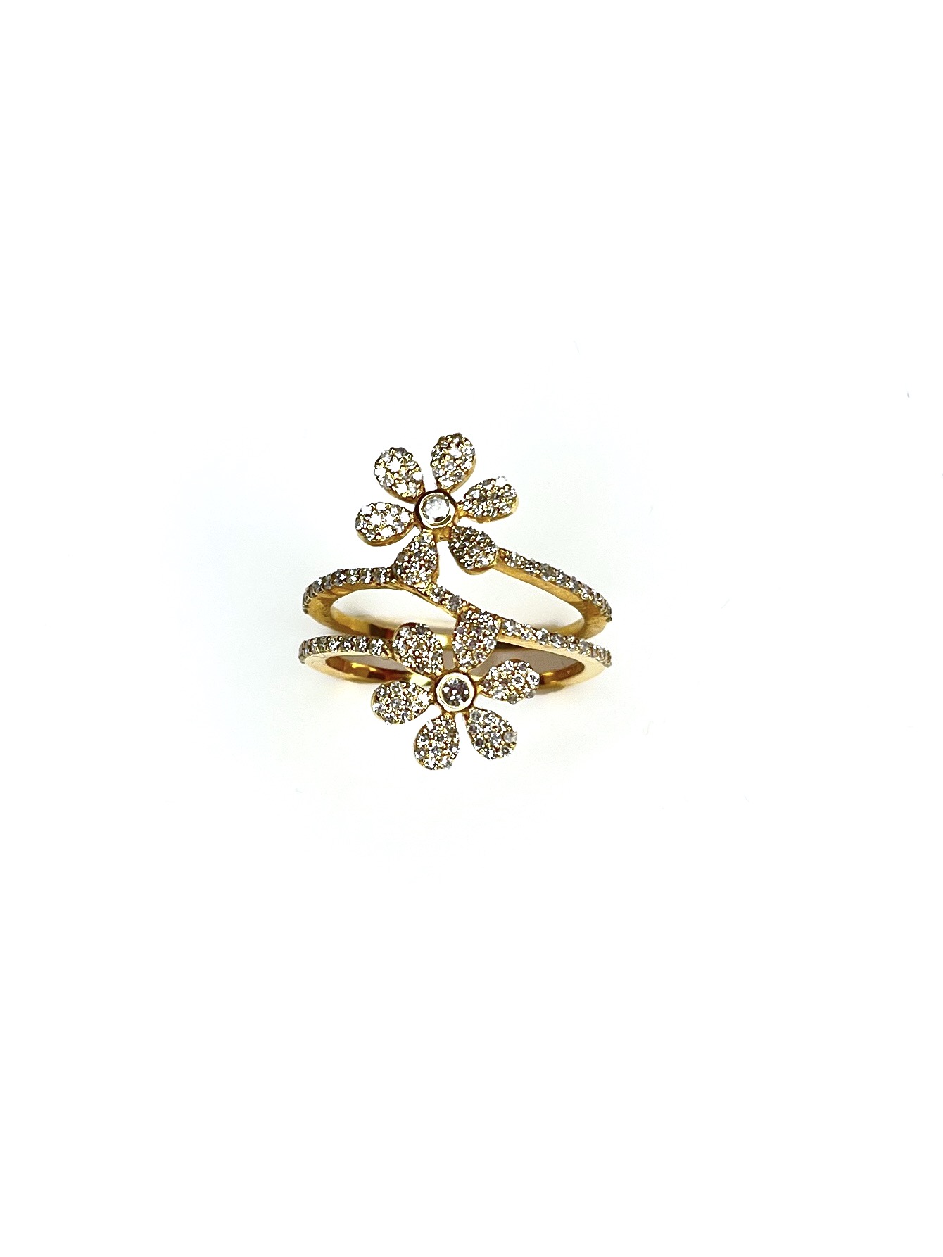 Gold Flower Ring