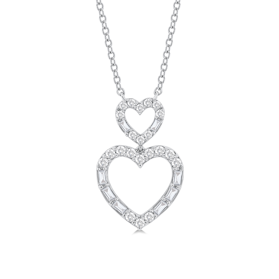 Double Heart Pendant