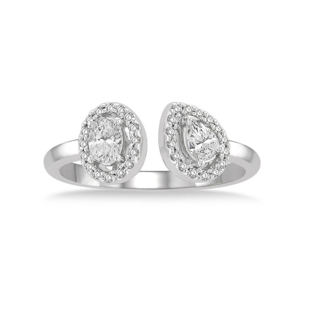 Diamond Toi & Moi Ring