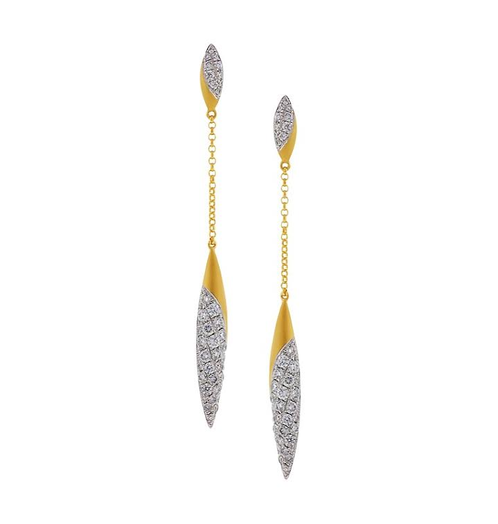 Diamond Drop Earrings