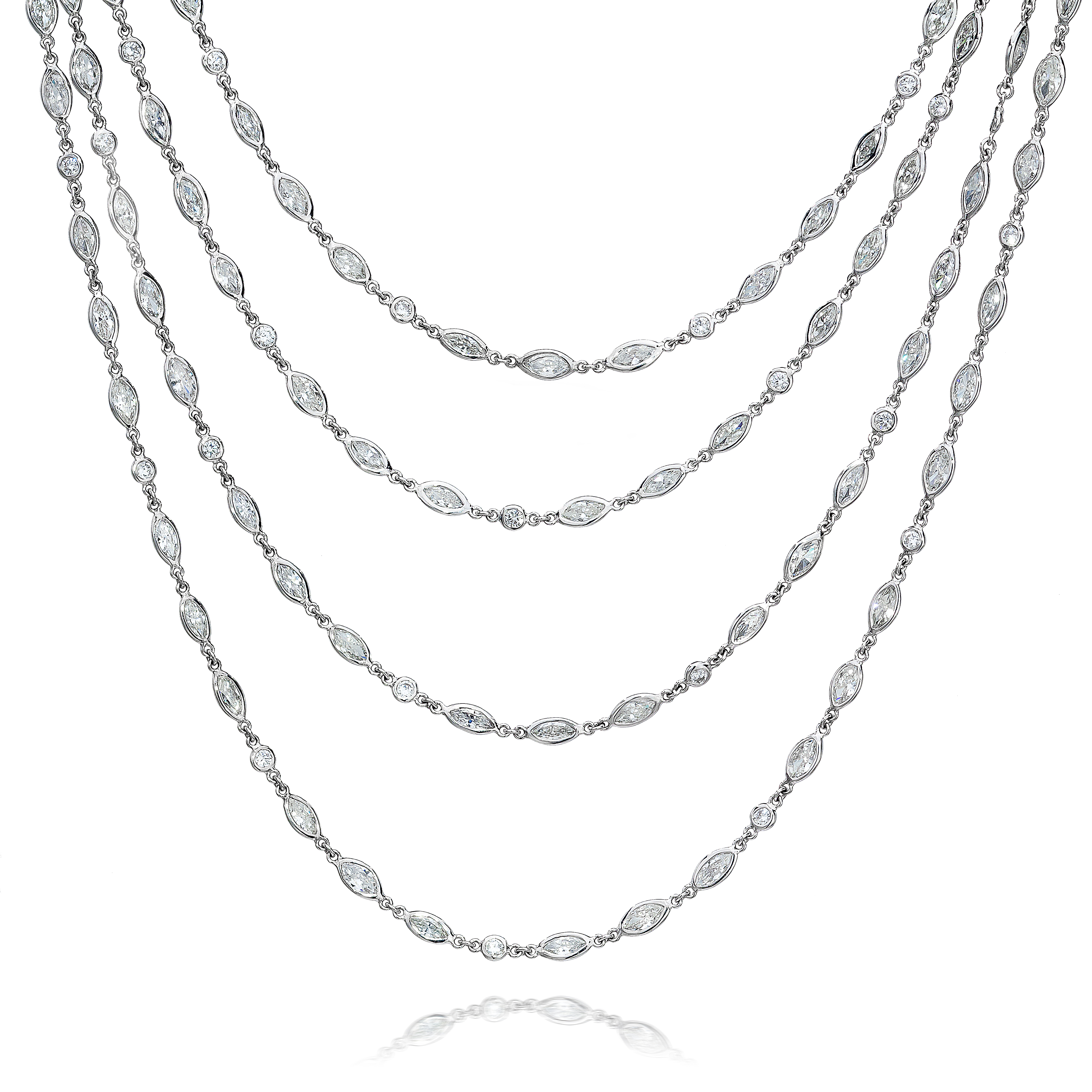 Diamonds By The Yard Layering Necklaces