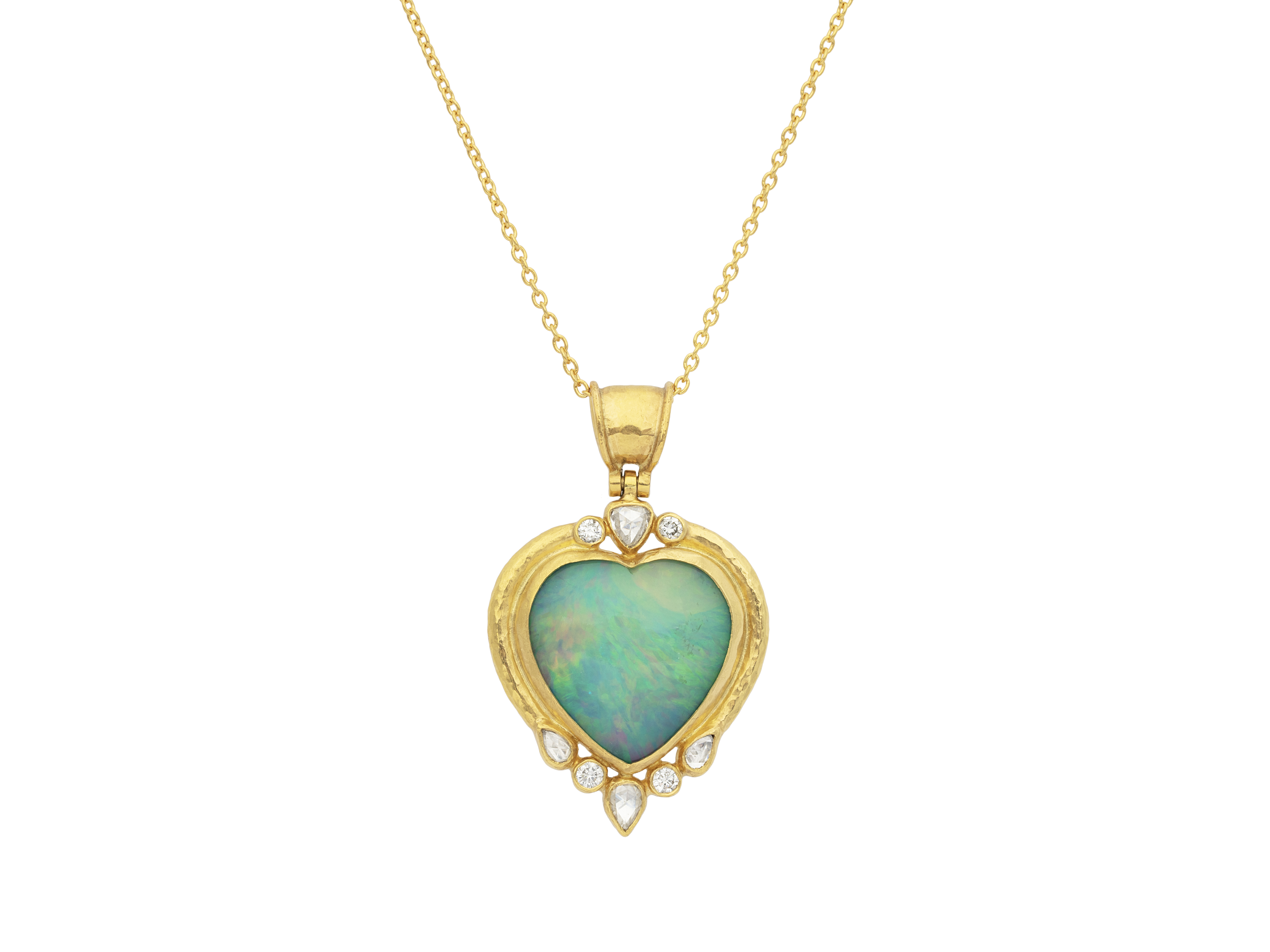 Heart Opal Pendant
