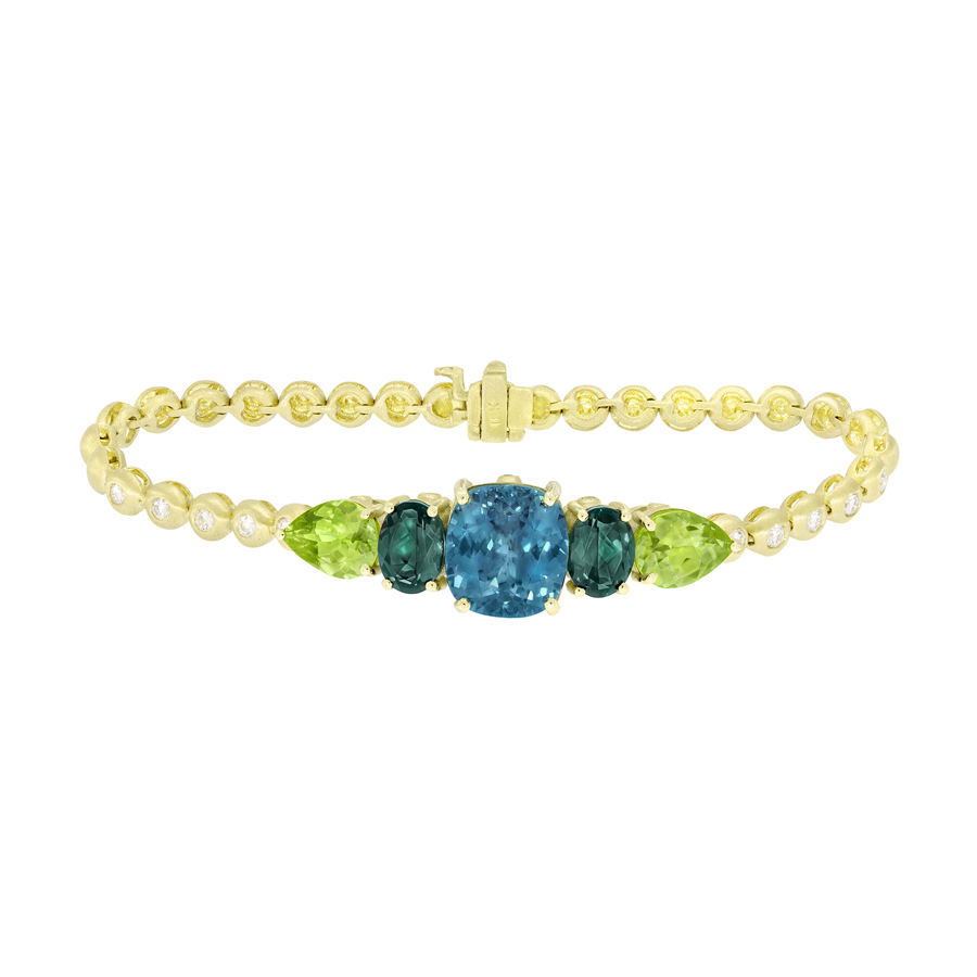 Modern Tennis Bracelet