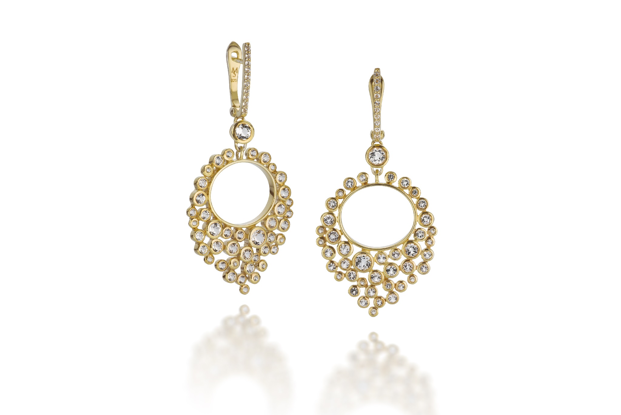 Solstice Dangle Diamond Earrings