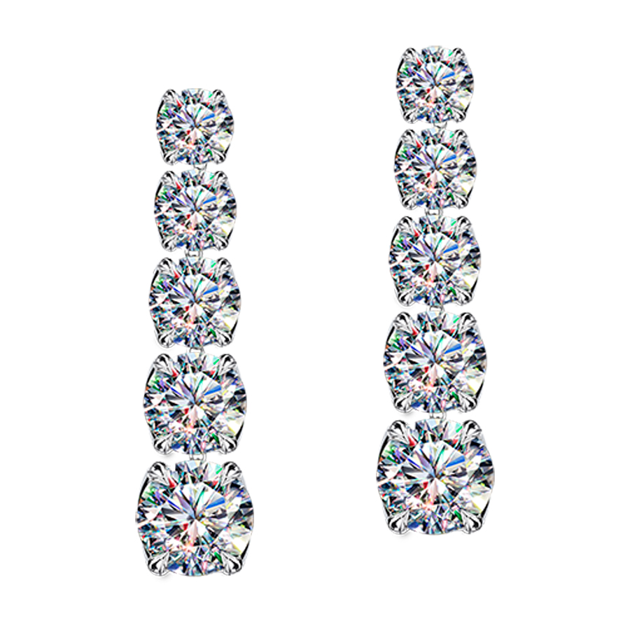 Icicle Diamond Earrings