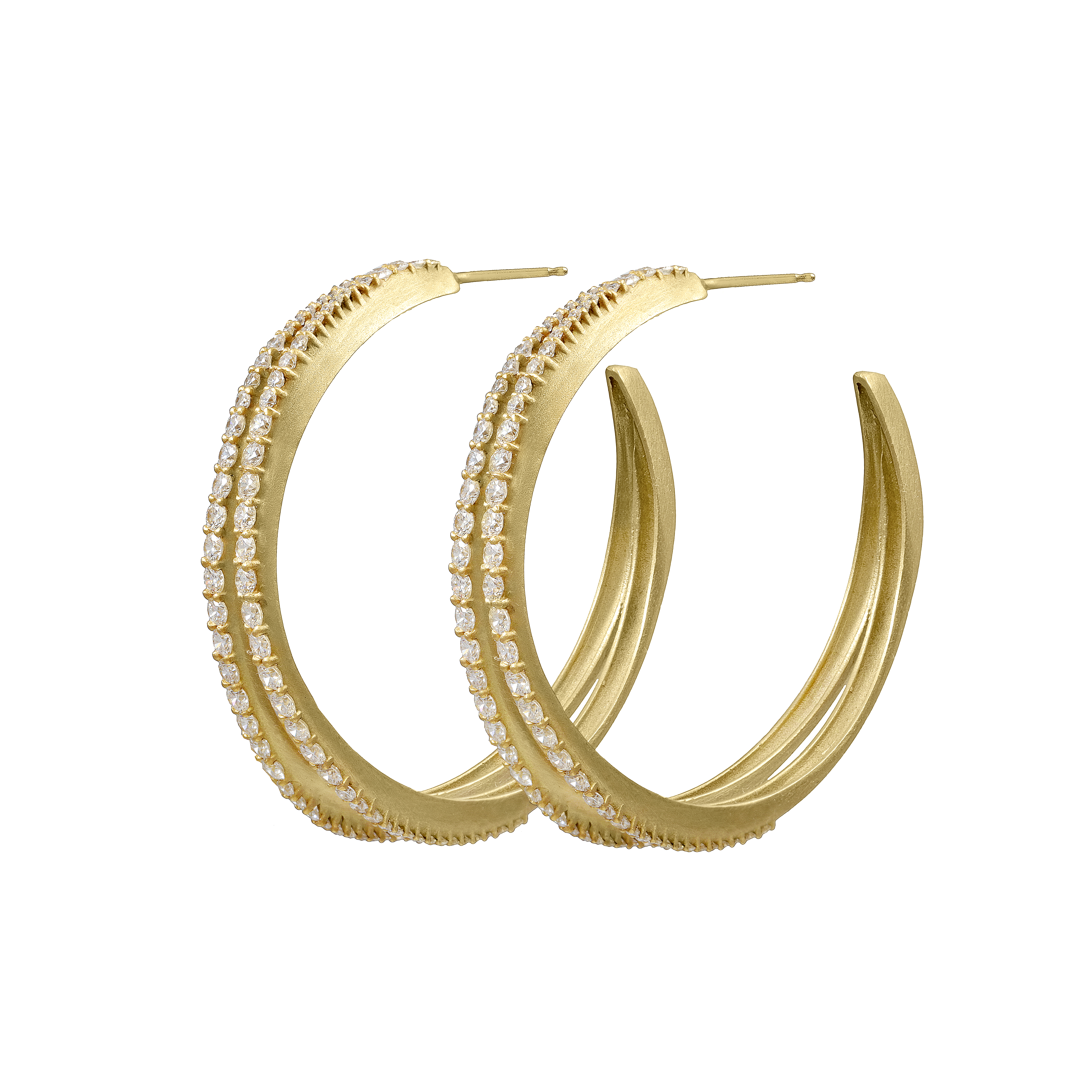 Oversized Anniversary Hoops