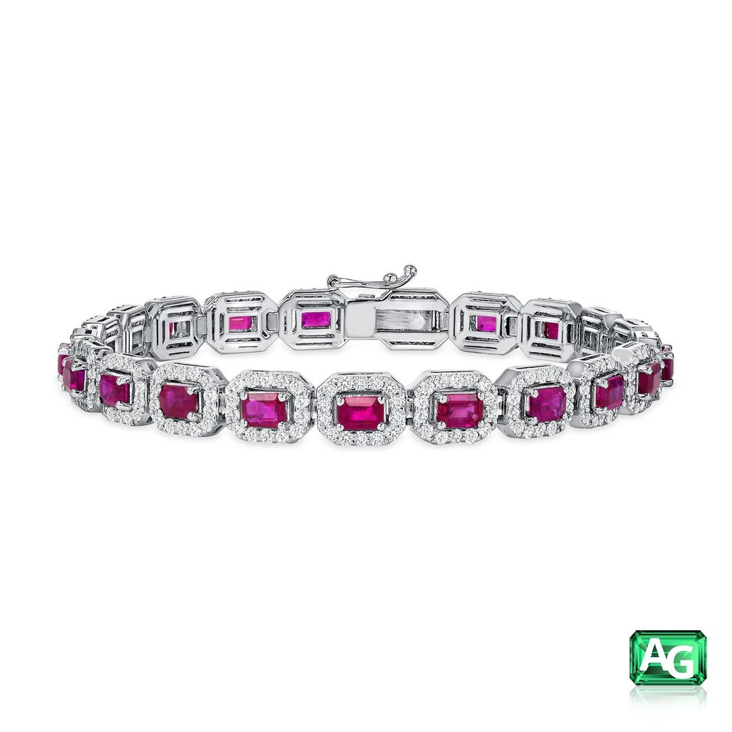 Ruby and Diamond Bracelet