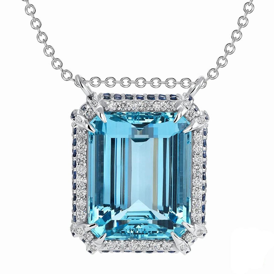 Aquamarine Necklace