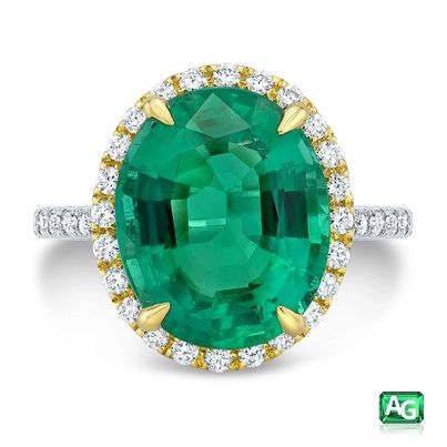 Zambian Emerald Ring