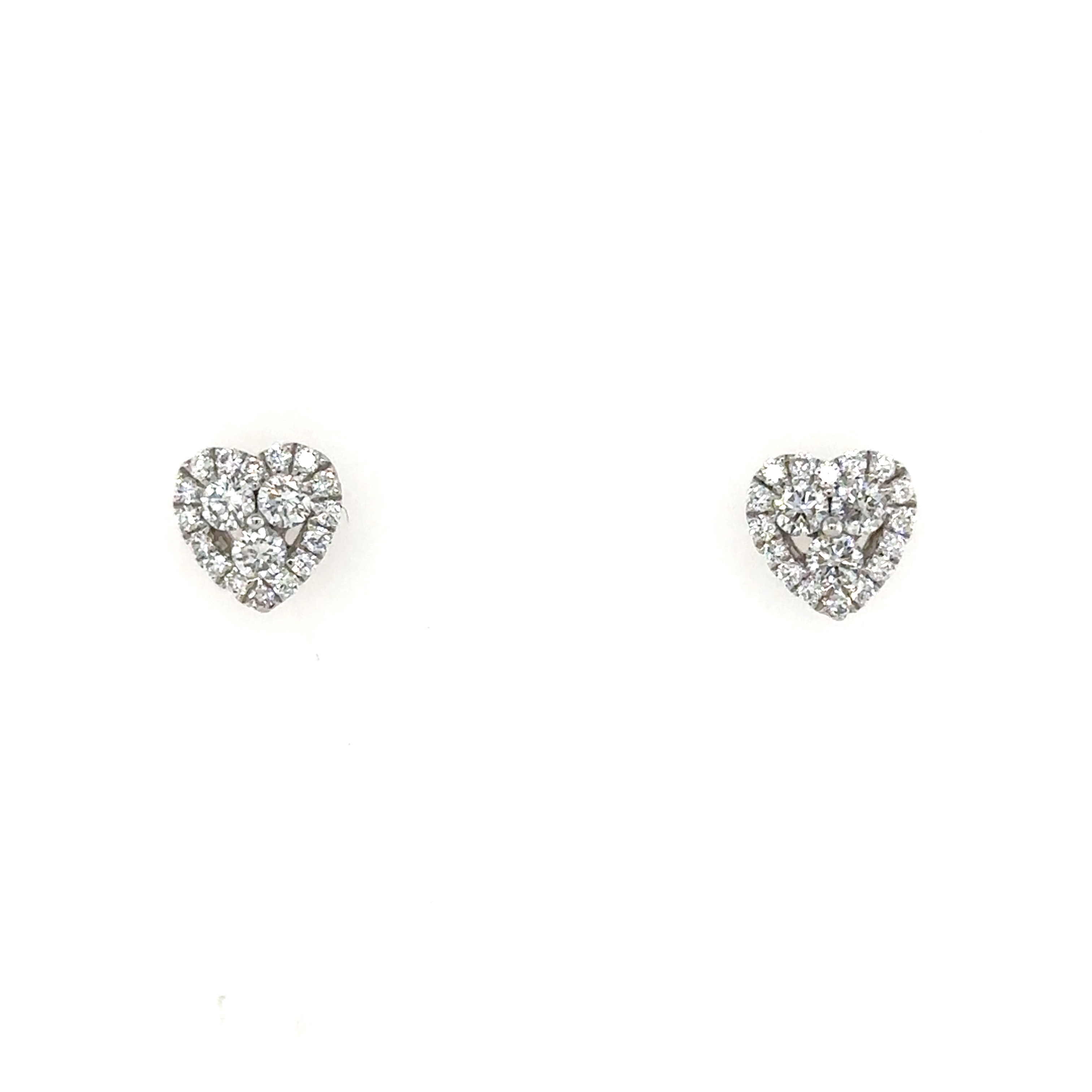 Heart Stud Earrings