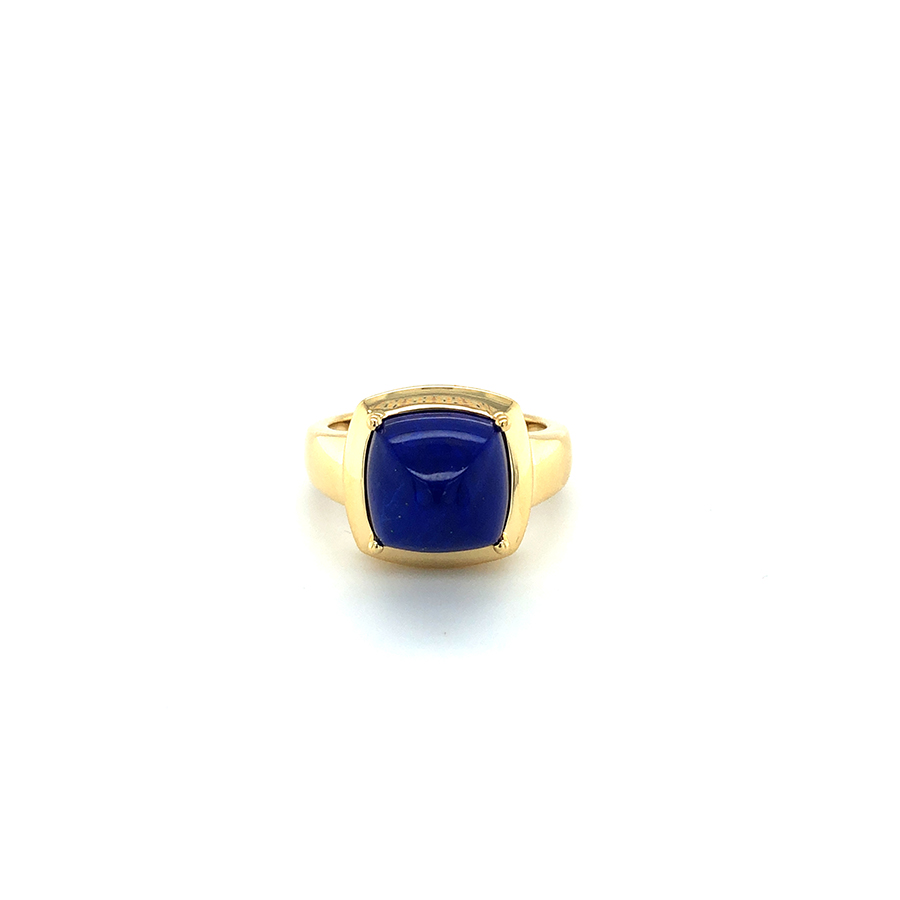 Lapis Sugar Loaf Ring