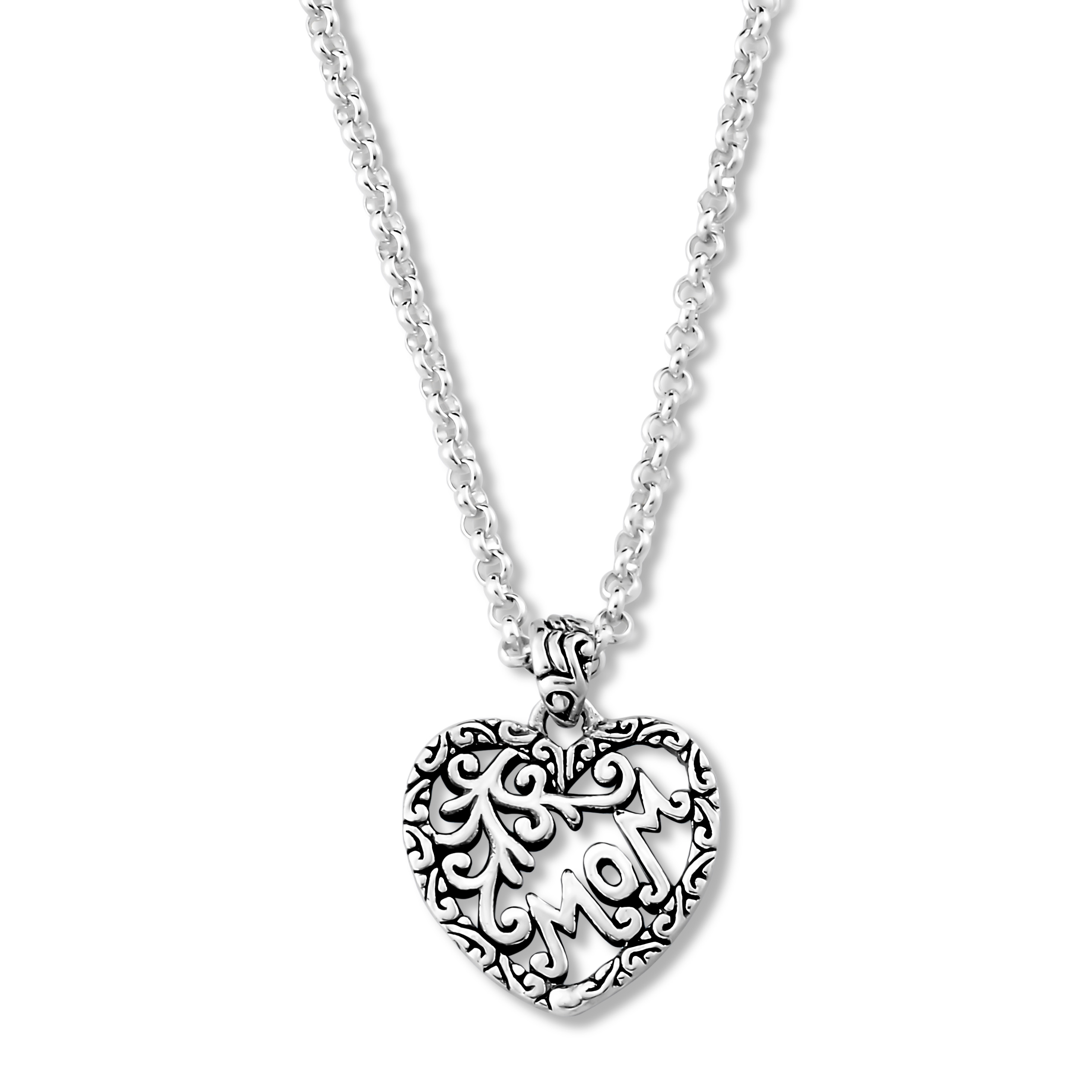 MOM Heart Necklace