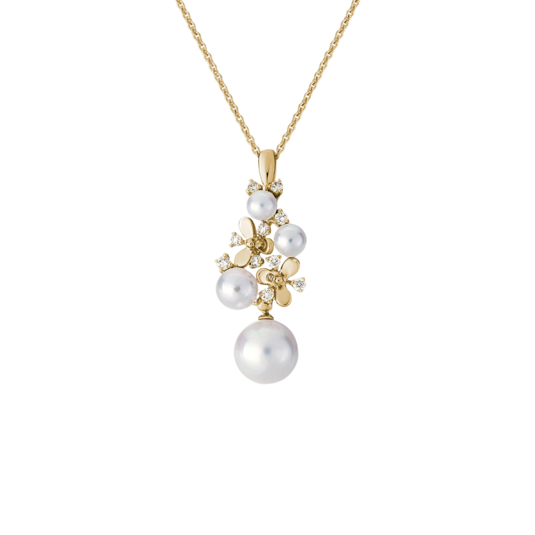 Floral Pearl Necklace