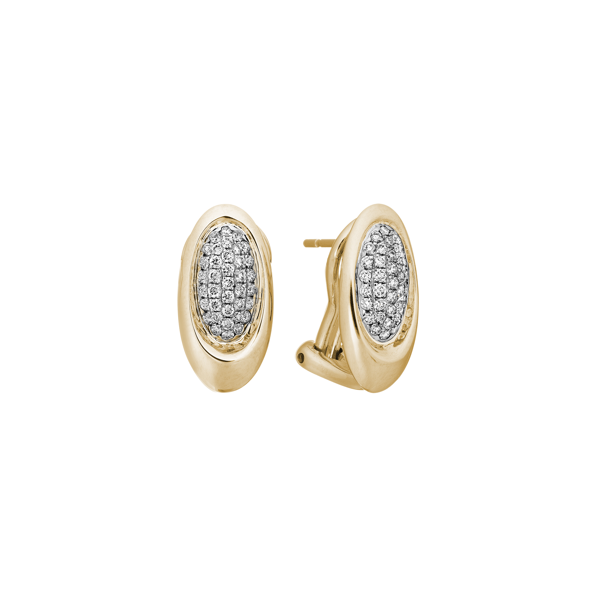 Pave Diamond Studs