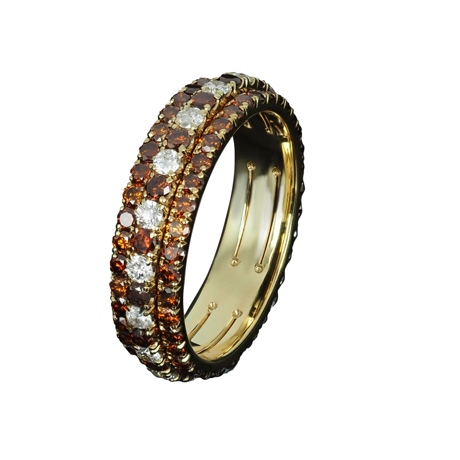 Fiery Heart Ring