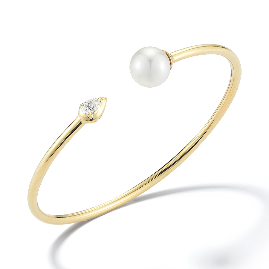 Kerrin Pearl and Diamond Cuff