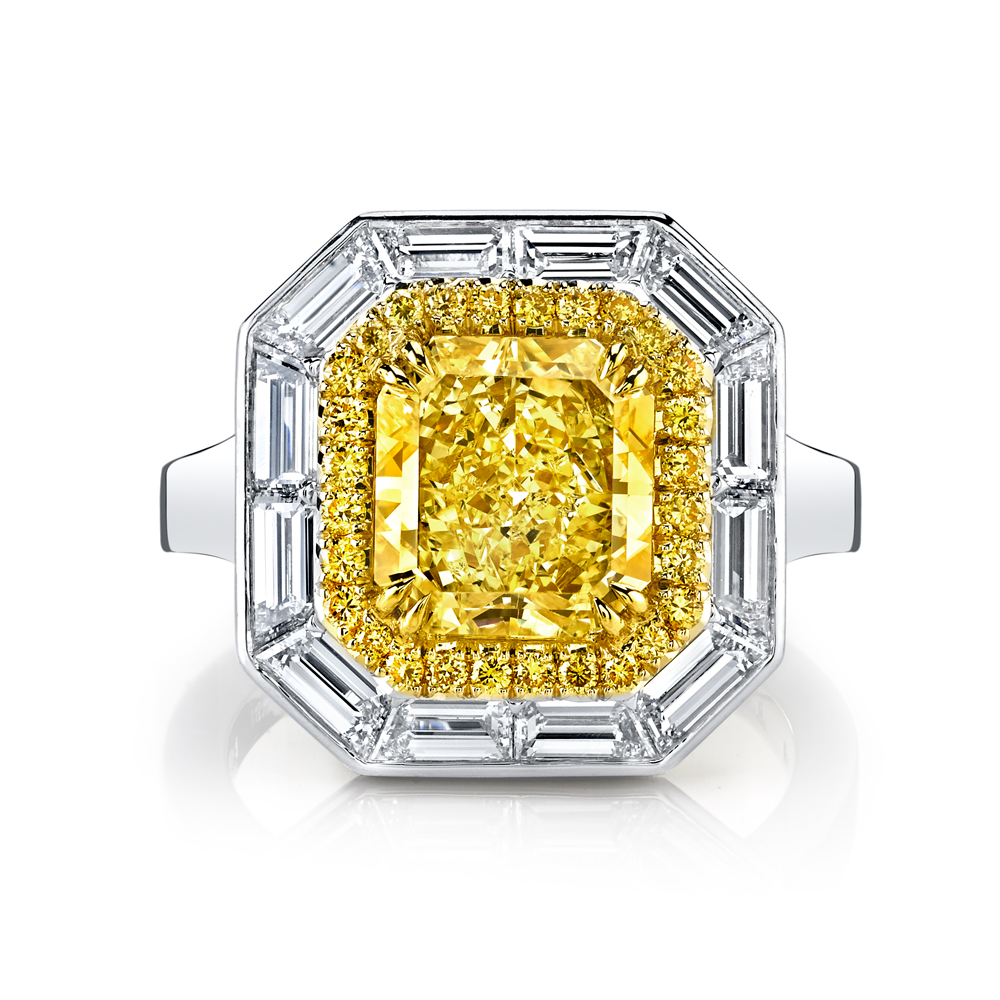 Yellow Diamond Ring