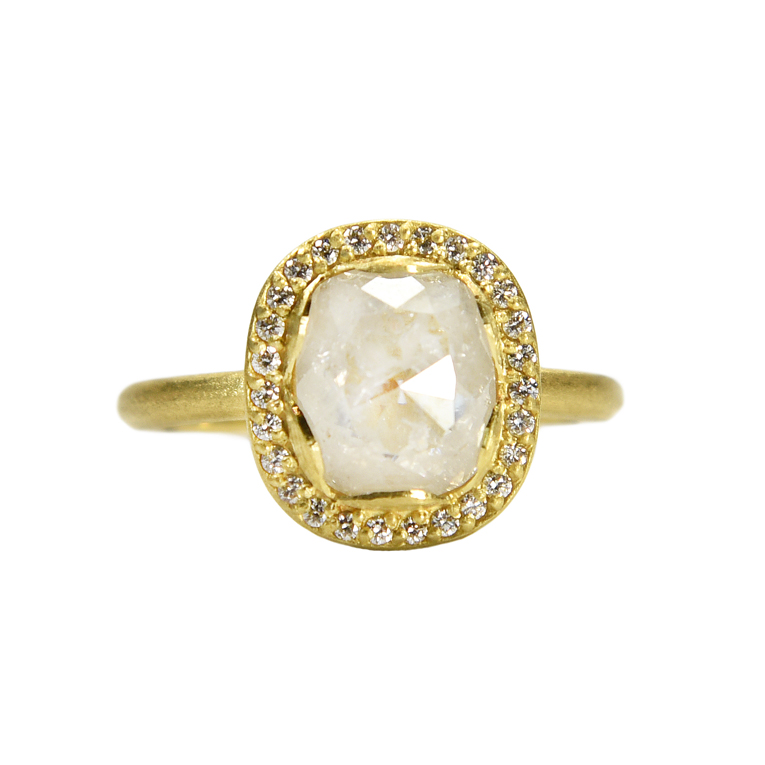 Petal Halo Ring