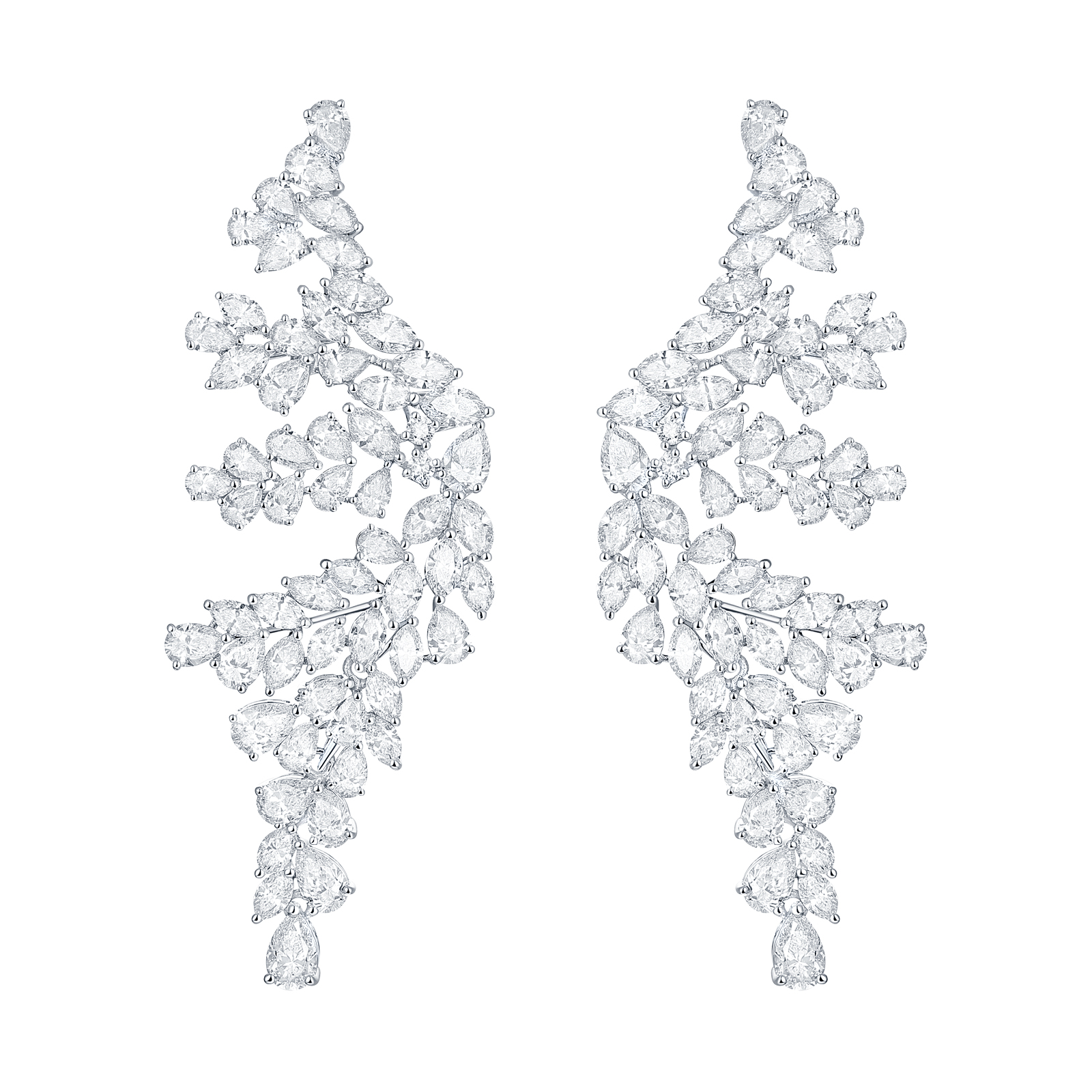Angel Wing Drop Earrings