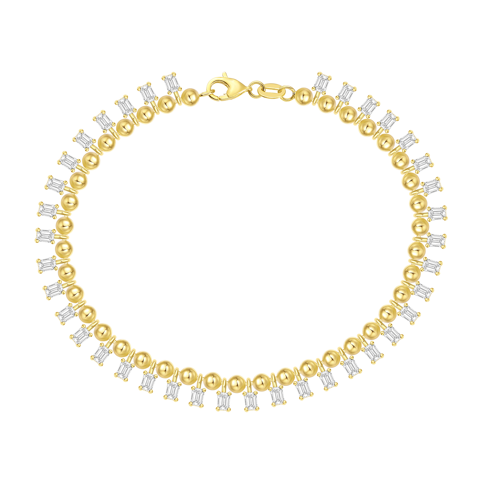 Love Bead Diamond Bracelet