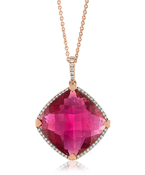 Rubellite Pendant