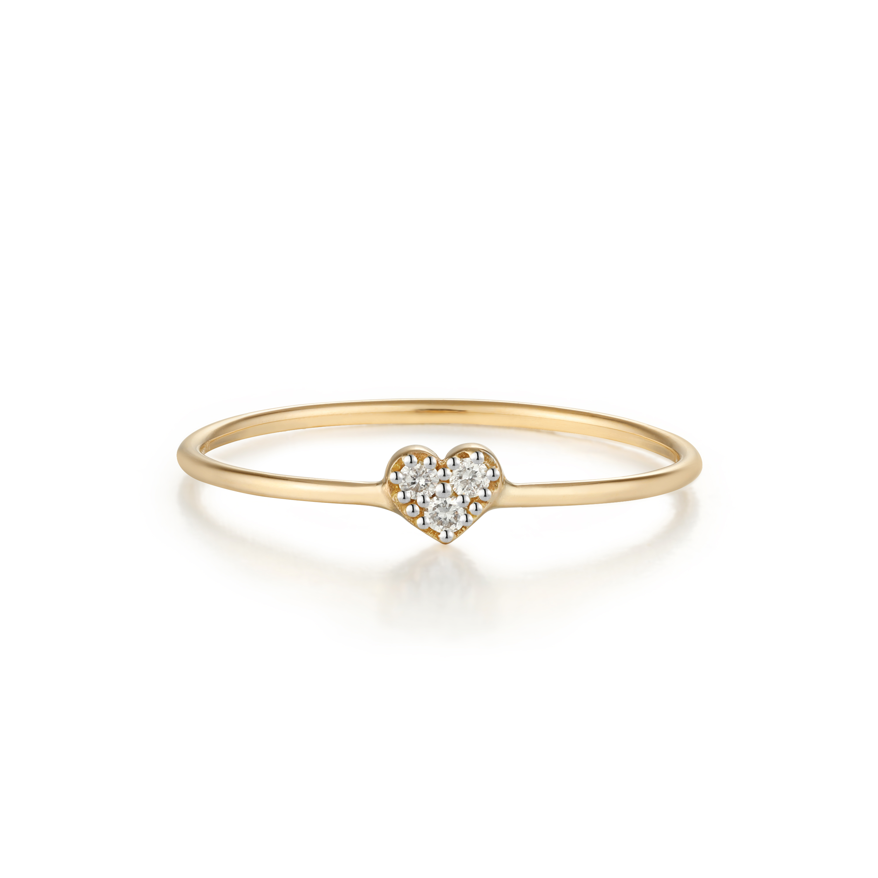 Sophie Diamond Heart Ring