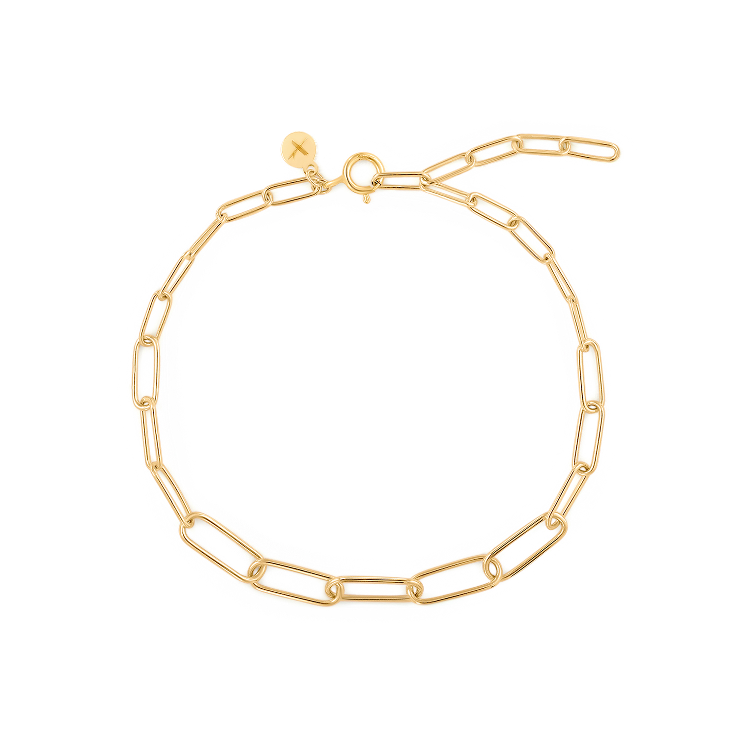 Theodora Paper Clip Bracelet