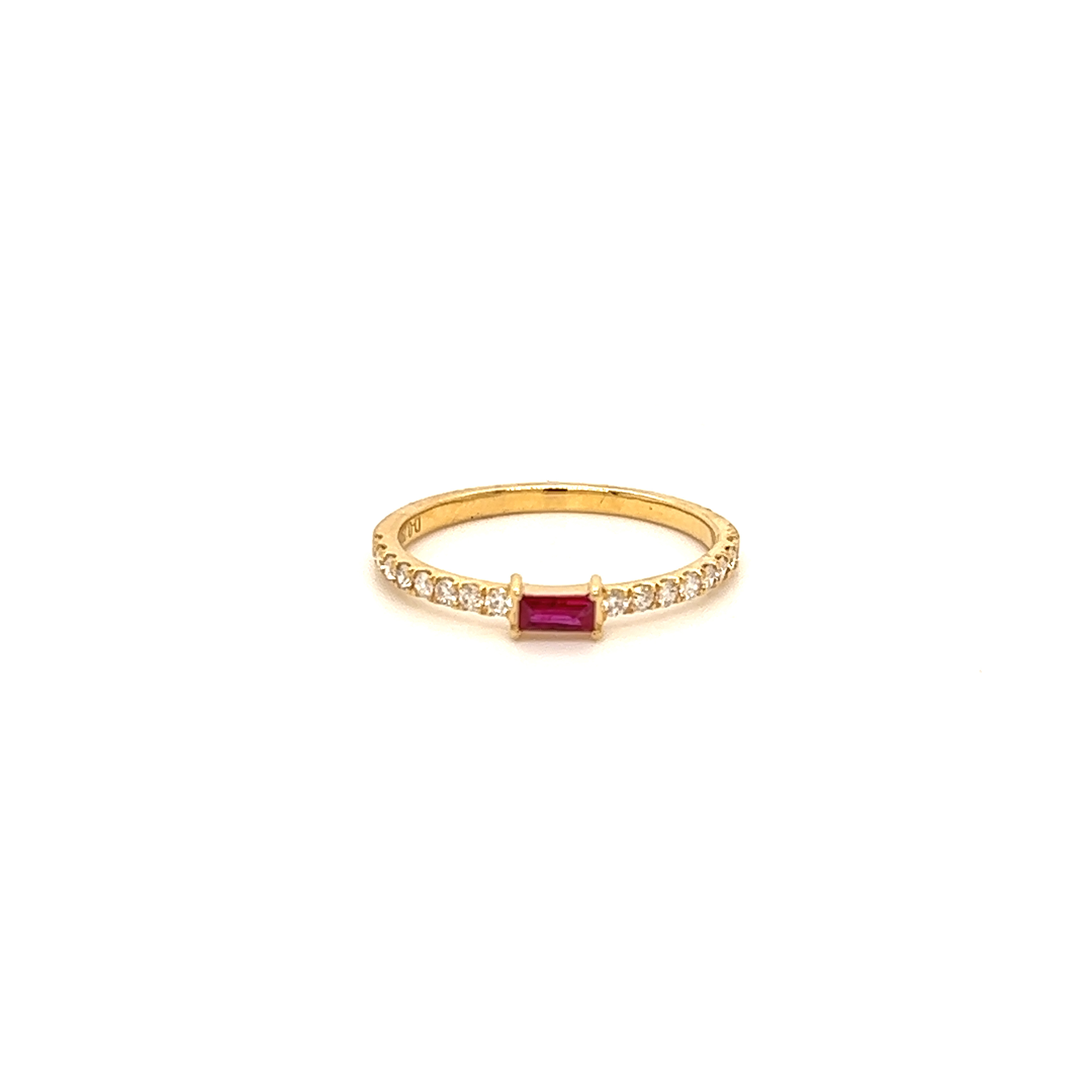 Ruby and Diamond Ring
