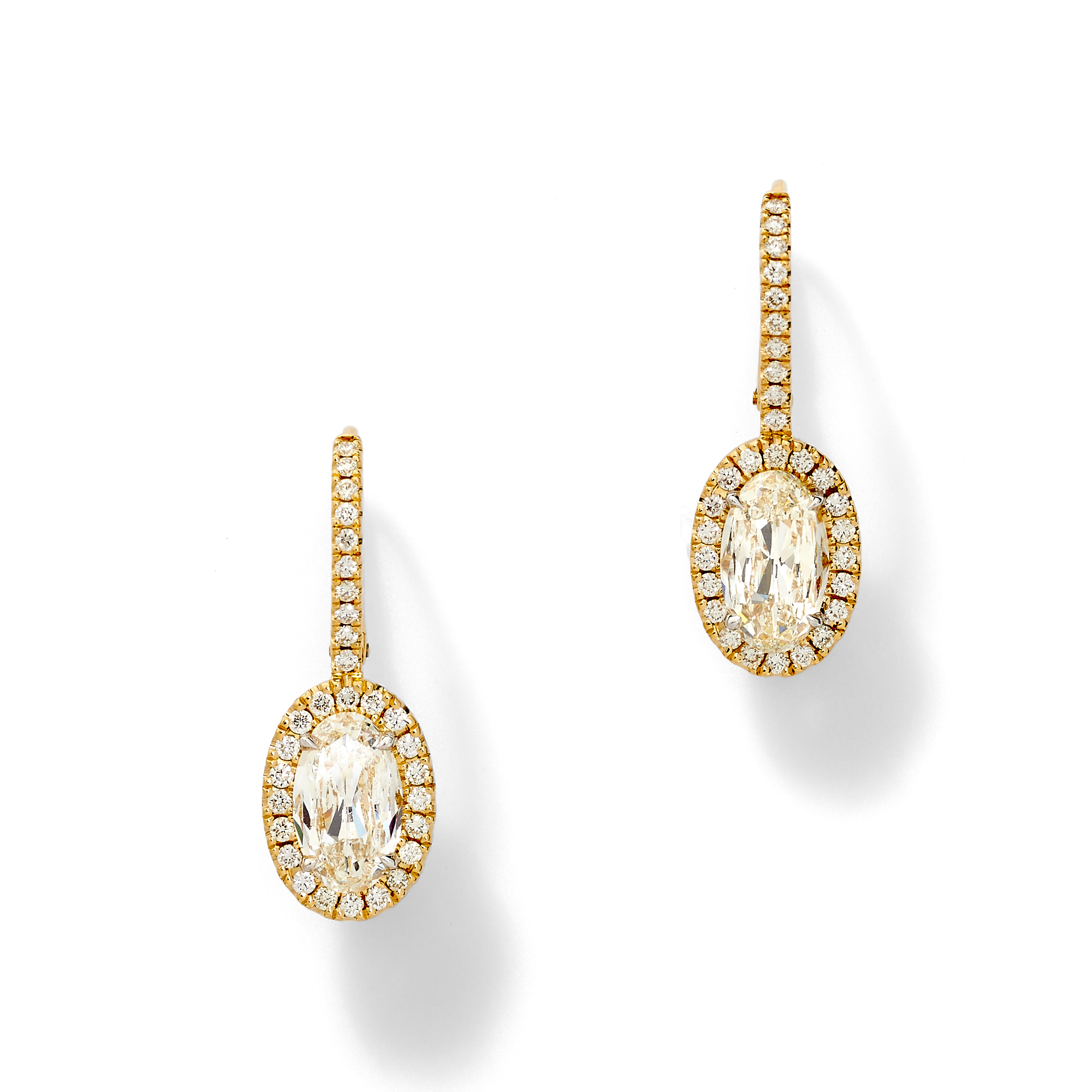 Diamond Drop Earrings