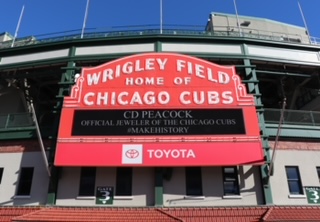 CD Peacock Jewelry and Watch Partner for Chicago Cubs