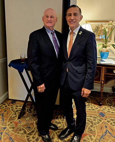 flyin 2025 Brian with Darrel Issa
