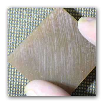 Transferring patterns to wax step 1