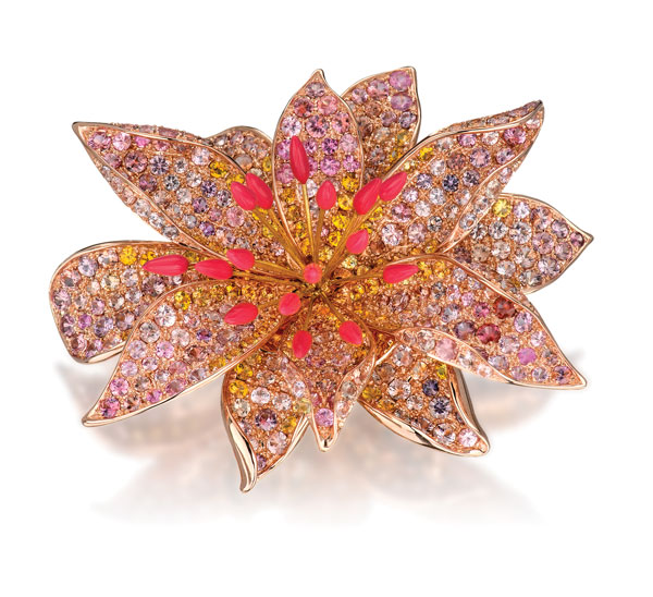 Bitterroot Flower Pendant
