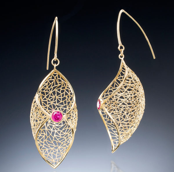 Baiyang Qiu’s 18k Earrings