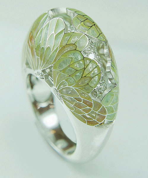Diana Telesheva’s Butterfly Ring