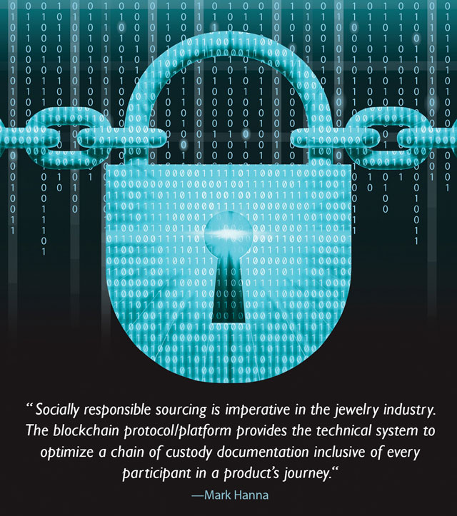 Blockchain Lock Image