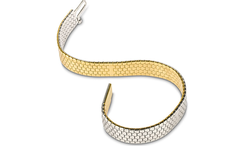 Cooksongold 2 Colour Bracelet