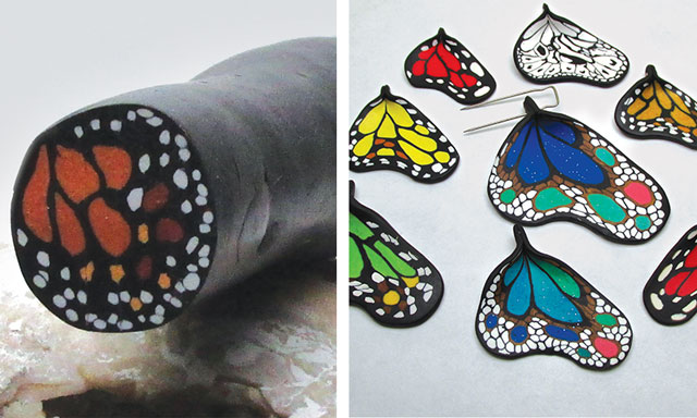 Gloria Danvers Butterfly Bead Making in Detail