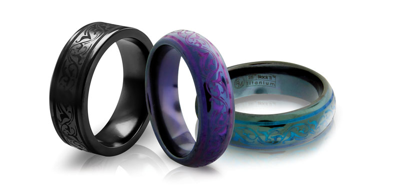 Edward Mirell titanium rings