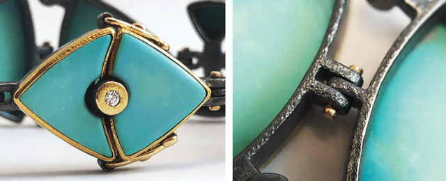 Sleeping Beauty bracelet detail