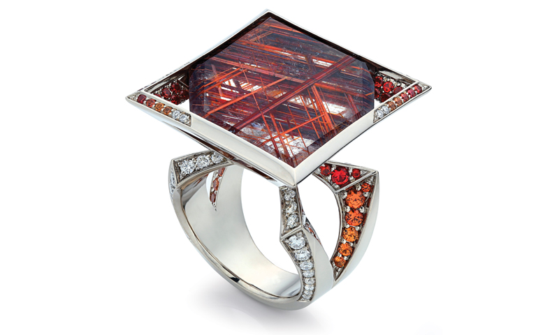 Robin Waynee Fire and Ice ring