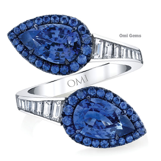 Omi gems sapphire ring
