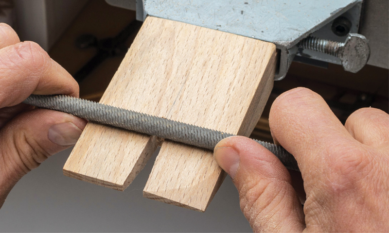 Bench pin modification