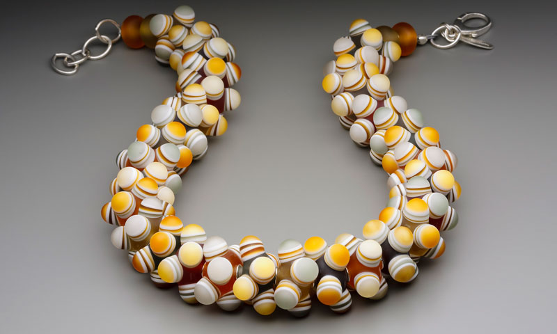 Mary V. Smith Carmelized Necklace