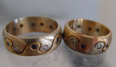 Bi-metal Cast Rings
